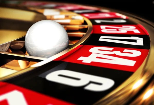 Close-up of the European Roulette betting table layout displayed on a mobile screen